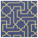 Search for navy geometric fabric Moroccan