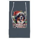 Search for christmas dog gift bags Santa