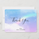 Search for clouds thank you cards Rainbow