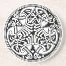 Recherche de knotwork dessous de verres Conception