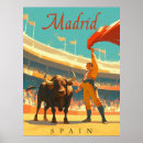 Search for madrid posters Vintage travel