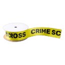 Search for crime scene ribbon Detective