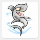 Search for shark cartoon stickers Fish