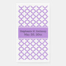 Recherche de lavender wedding napkins Motif