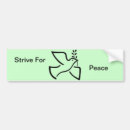 Recherche de symbol bumper stickers Peace