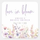 Recherche de fleurs lilas autocollants Aquarelle florale
