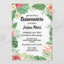 Search for luau quinceanera invitations Quinceañera