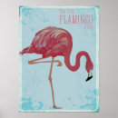 Search for vintage flamingo posters Bird