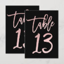 Search for 13 gold table cards Elegant