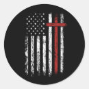 Search for cross flag stickers Patriotic