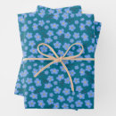 Search for forget me not wrapping paper Blue