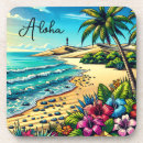 Recherche de aloha dessous de verres Océan