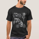 Recherche de conception de vélo tshirts Moto