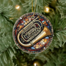 Search for tuba ornaments Brass