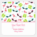 Search for flamingo pattern stickers Summer