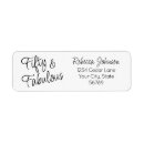 Search for birthday return return address labels Fifty and fabulous