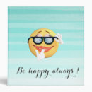 Search for happy face binders Yellow
