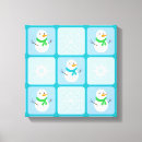 Search for christmas snowman canvas prints Snowflakes