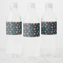 Search for christmas water bottle labels Cute