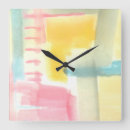 Recherche de pastel horloges Contemporain