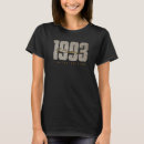 Recherche de anniversaire vintage 1993 tshirts Année
