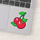 Search for red cherry fruit stickers Funny