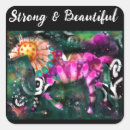 Search for beautiful horse stickers Black