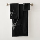 Search for black and silver bath towels Elegant