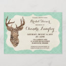 Search for deer bridal shower invitations Country