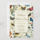 Recherche de oiseau vintage invitations Élégant