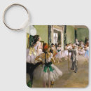 Search for dance class keychains Edgar degas