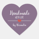 Search for purple hearts stickers Business