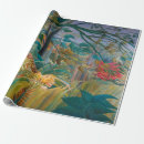 Recherche de forêt tropicale papier cadeau Faune