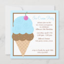 Search for ice cream cone invitations Cute