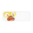 Search for monsters return address labels Cute