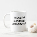 Search for greatest grandad mugs For him