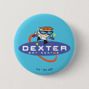 Recherche de dexter badges 90s dessin animé
