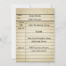 Search for 49th vertical 5x7 birthday invitations Retro