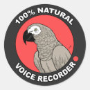 Search for funny parrot stickers Exotic