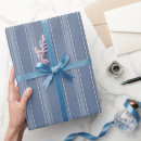 Search for dusty blue wrapping paper Stripes