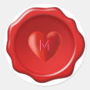 Search for sealing wax stickers Red