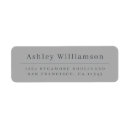 Search for elegant chic return address labels Minimal