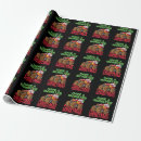 Search for monster truck wrapping paper Santa