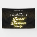 Search for neon birthday banners Glow in the dark