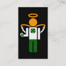 Search for four leaf clover business cards Irish