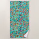 Search for paisley pattern beach towels Floral