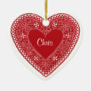 Recherche de vintage valentine ornaments Amour