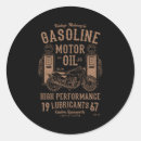 Search for gasoline stickers Retro