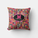 Search for checkerboard pillows Colorful