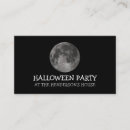 Recherche de pleine lune halloween invitations De la partie